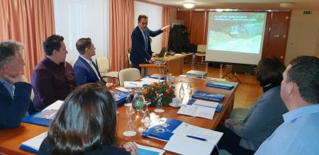 Župani pomurskega regijskega sveta Združenja občin Slovenije so se v ponedeljek, 7.1.2019 srečali na Razkrižju na svoji konstitutivni seji 2